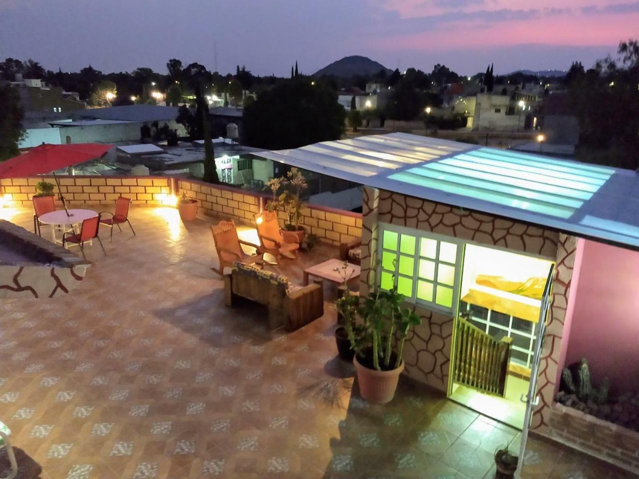 Villa Victoria Piramides San Martín de las Pirámides Exteriör bild