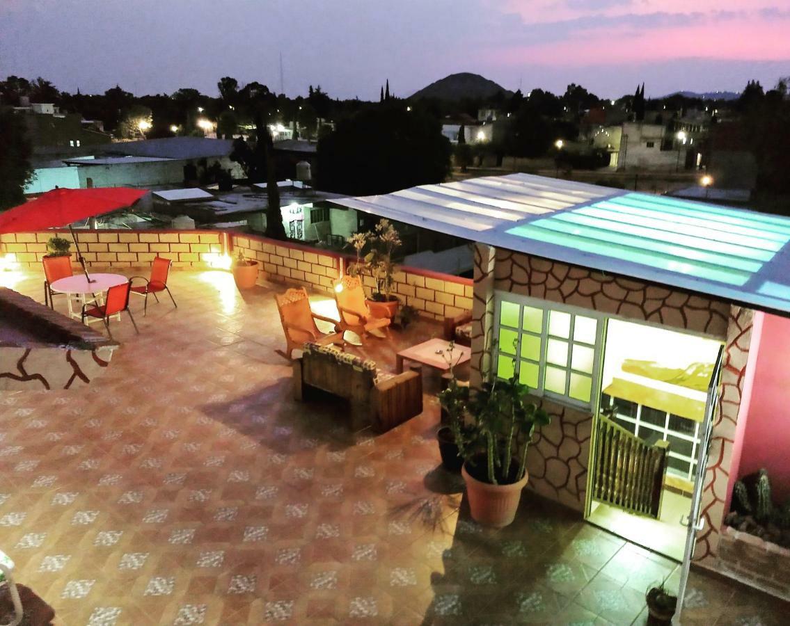 Villa Victoria Piramides San Martín de las Pirámides Exteriör bild